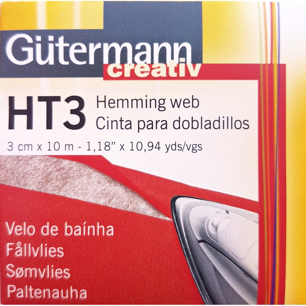 Cinta para dobladillos Gütermann HT3 - 3cm. x 10 m.