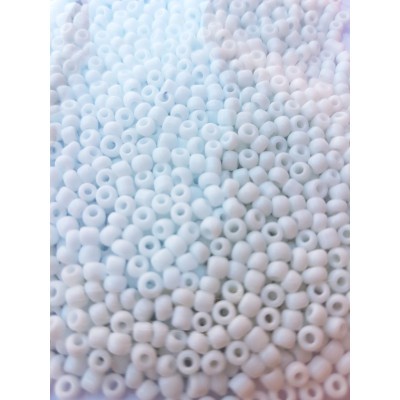 Abalorios de cristal bolas blancas