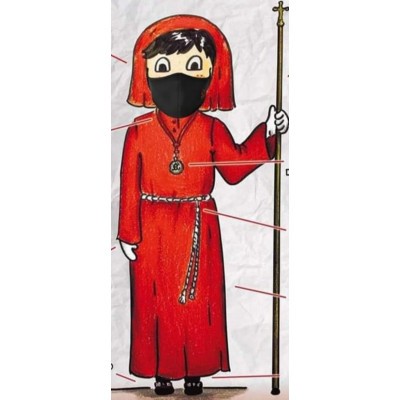 TÚNICA NAZARENO CALIFORNIO OFICIAL CARTAGENA